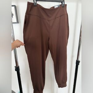 Tek Gear High Rise Joggers in Brown